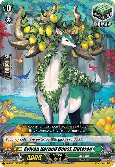 Sylvan Horned Beast Zlatorog