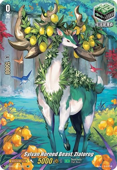 Sylvan Horned Beast Zlatorog