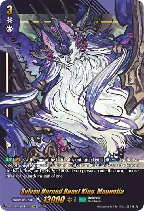 Sylvan Horned Beast King Magnolia