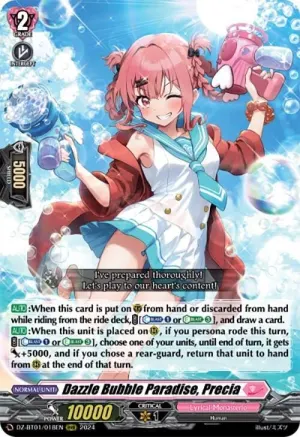 Dazzle Bubble Paradise Precia