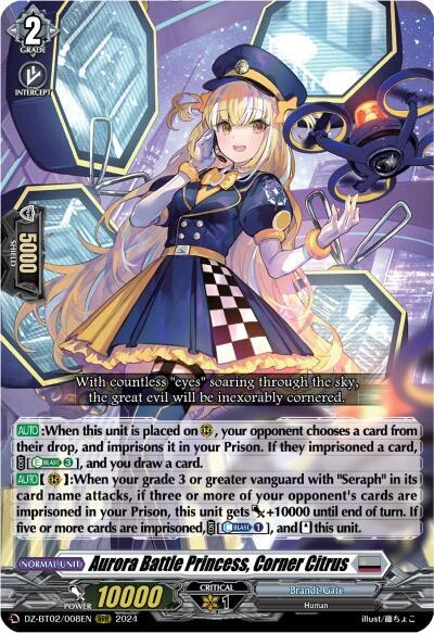 Aurora Battle Princess Corner Citrus