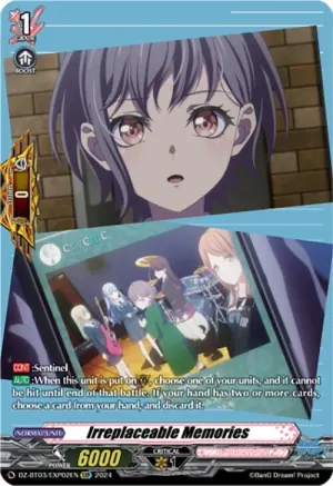 Irreplaceable Memories EXP DZ BT03 EXP02EN