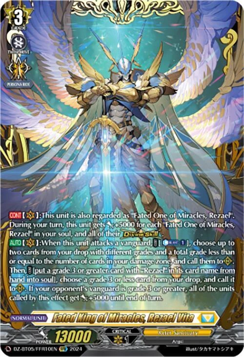 Fated King of Miracles Rezael Vita