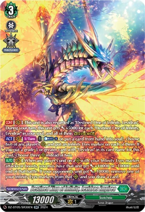 Destined King of Infinity Levidras Empireo
