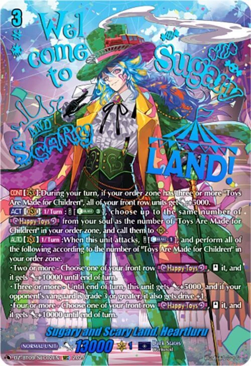 Sugary and Scary Land Heartluru