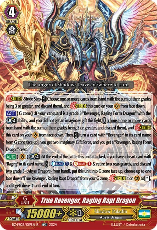 True Revenger Raging Rapt Dragon