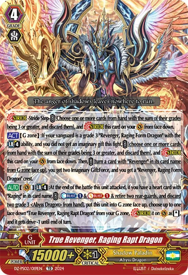 True Revenger Raging Rapt Dragon