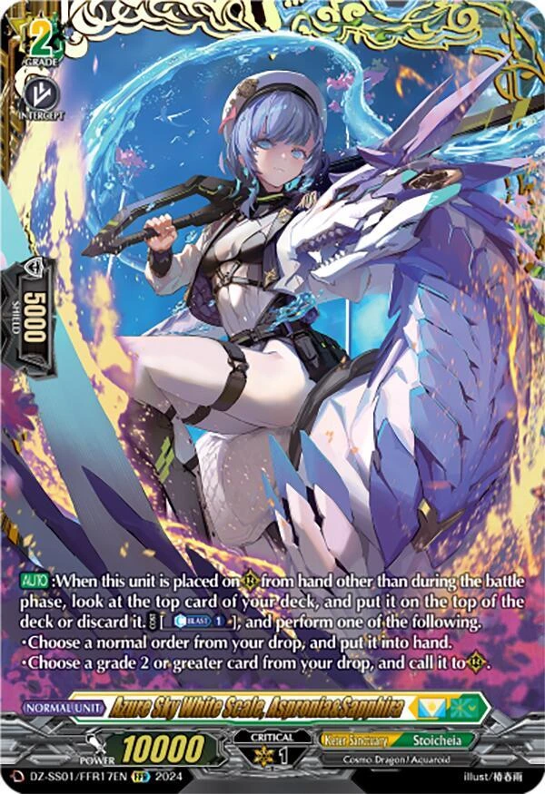 Azure Sky White Scale AsproniaandSapphira