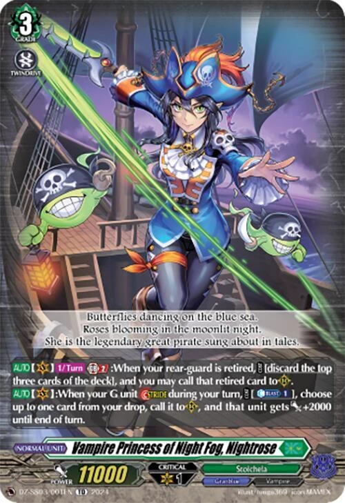 Vampire Princess of Night Fog Nightrose