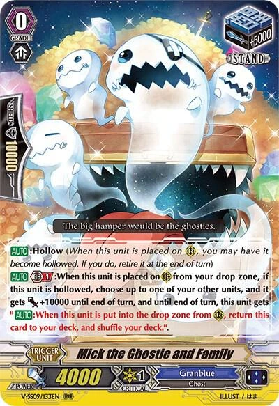 Mick the Ghostie and Family