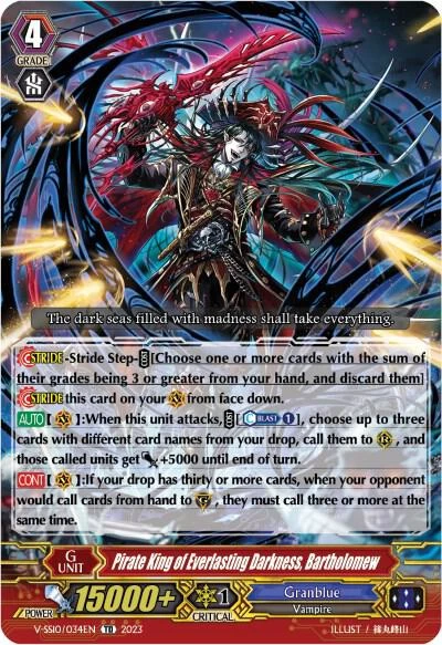Pirate King of Everlasting Darkness Bartholomew