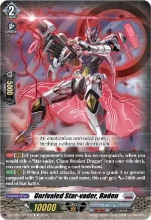 Unrivaled Star-vader Radon