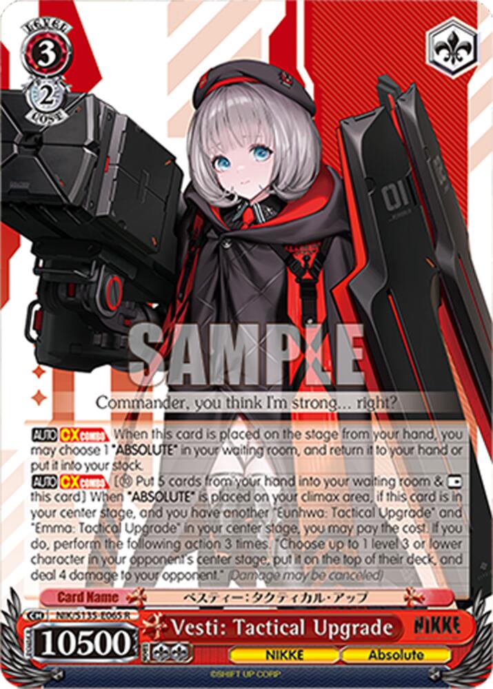 Vesti Tactical Upgrade