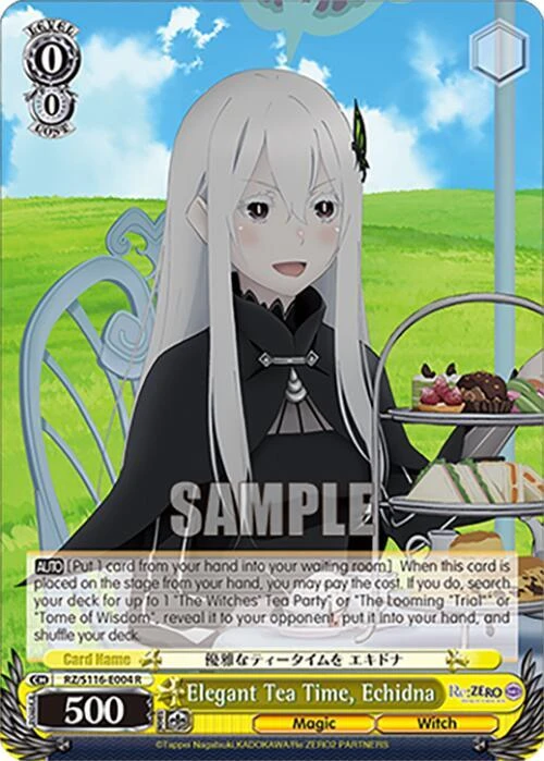 Elegant Tea Time Echidna
