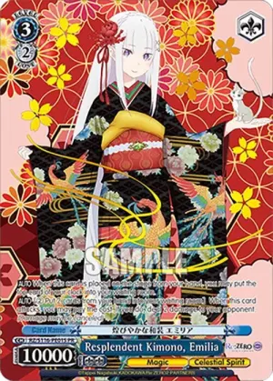 Resplendent Kimono Emilia PR Foil