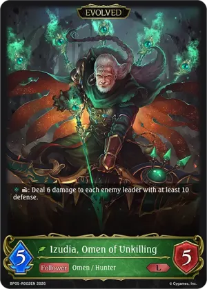 Izudia, Omen of Unkilling (Evolved) (Reprint)