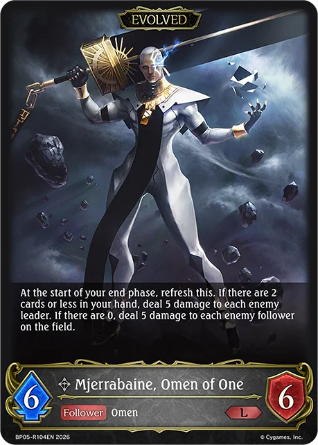 Mjerrabaine, Omen of One (Evolved) (Reprint)