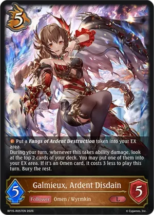 Galmieux, Ardent Disdain (Reprint)