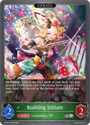 Budding Initiate (Evolved)