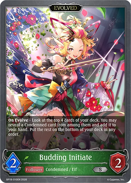 Budding Initiate (Evolved)