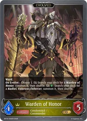 Warden of Honor (Evolved)