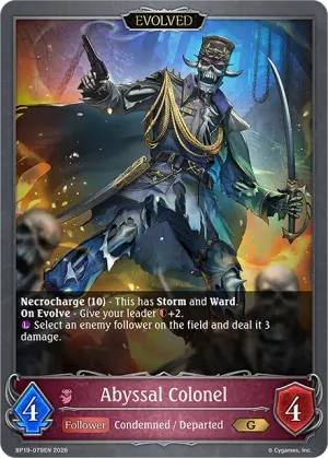 Abyssal Colonel (Evolved)