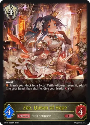Zoe, Queen of Hope