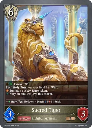 Sacred Tiger