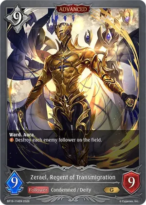 Zerael, Regent of Transmigration