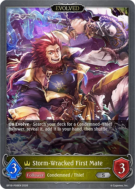 Storm-Wracked First Mate (Evolved)