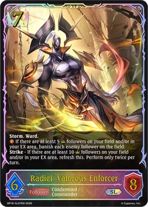 Radiel, Valorous Enforcer