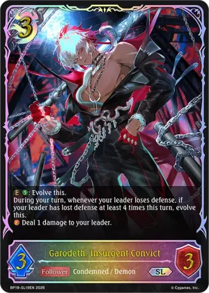 Garodeth, Insurgent Convict