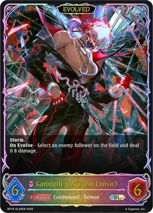 Garodeth, Insurgent Convict (Evolved)