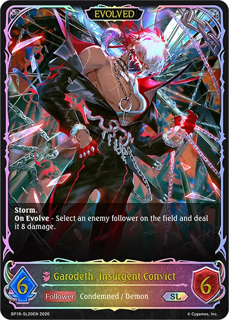 Garodeth, Insurgent Convict (Evolved)