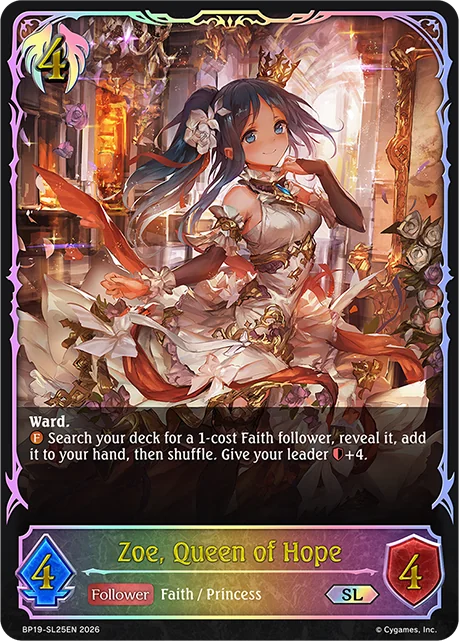 Zoe, Queen of Hope