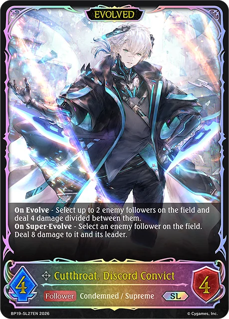 Cutthroat, Discord Convict (Evolved)