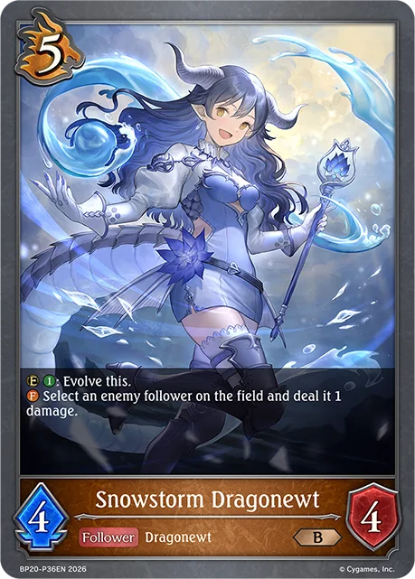 Snowstorm Dragonewt