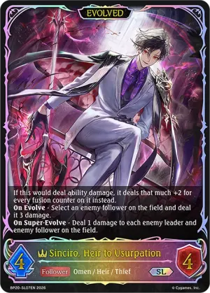 Sinciro, Heir to Usurpation (Evolved)