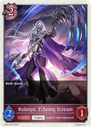 Rulenye, Echoing Scream