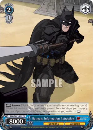 Batman: Information Extraction