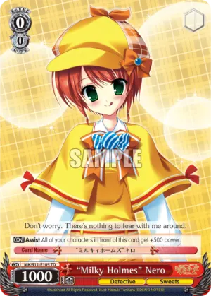 Milky Holmes" Nero